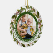 In het liefste geheugen van vader opa Memorial Ker Keramisch Ornament (Rechts)