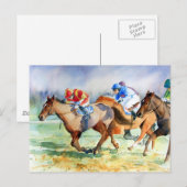 In het Lopende Briefkaart (Voorkant / Achterkant)