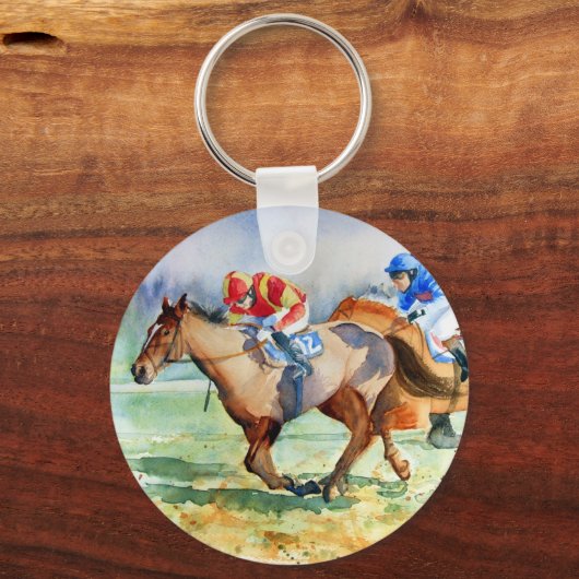 In het Lopende Sleutelhanger (Voorkant)