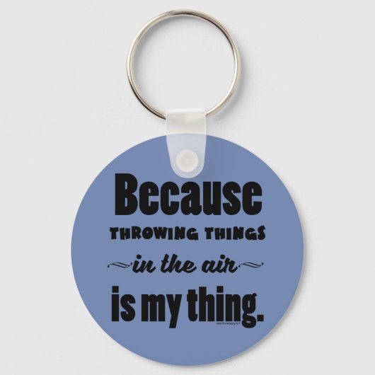 In het luchtheet Discus Javelin Hammer Gift Sleutelhanger (Voorkant)