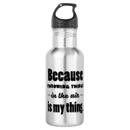 In het luchtheet Discus Javelin Hammer Gift Waterfles