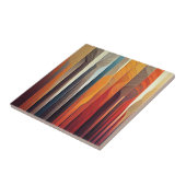 "In het maanlicht" keramische Tegel Tegeltje (Zijkant)