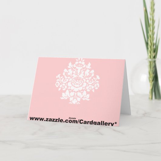 In het Moederdag van de Tuin Kaart (Achterkant)