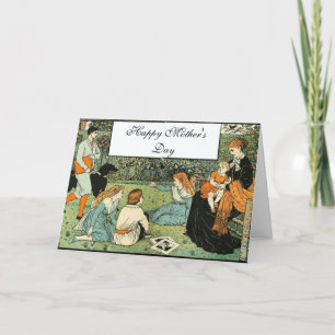 In het Moederdag van de Tuin Kaart