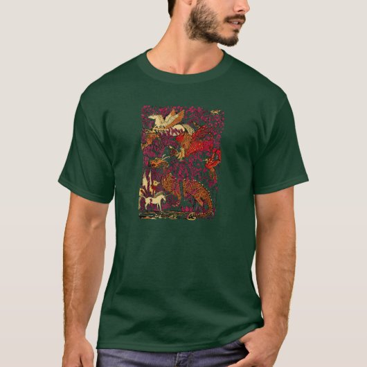 In het nachtbos t-shirt (Voorkant)