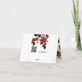 In het najaar en in de Herfst Floral bedankt (Achterkant)