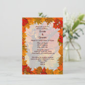 In het najaar laat men het liefdesrepetitief van d kaart (Staand voorkant)