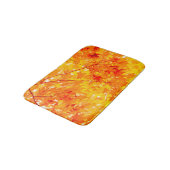 In het najaar leest Herfst kleur Trees geel Badmat (Gekanteld)