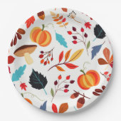 In het najaar leest u Borden voor papier Papieren Bordje (Voorkant)