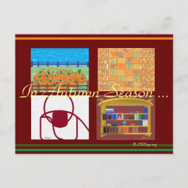 In het najaar van het seizoen 2021 Briefkaart