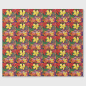 In het najaar wordt 5 omslagpapier achtergelaten cadeaupapier (Vlak)