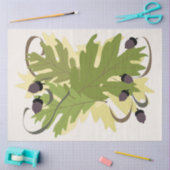 In het najaar wordt de deëpagina van de eak verlat tissuepapier (Craft)