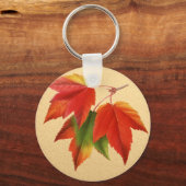 In het najaar wordt er op gouden schaal een oliepl sleutelhanger (Voorkant)