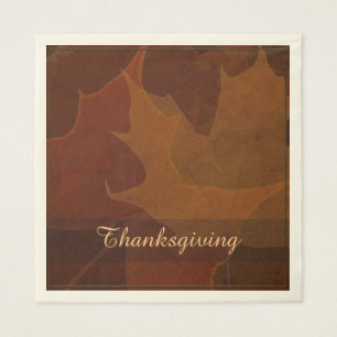 In het najaar wordt Thanksgiving aangepaste tekstk Servet