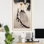 In het nest, 1922 door Louis Icart Poster (Thuiskantoor)