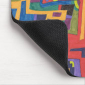 "In het net" Abstracte Mousepad Muismat (Hoek)