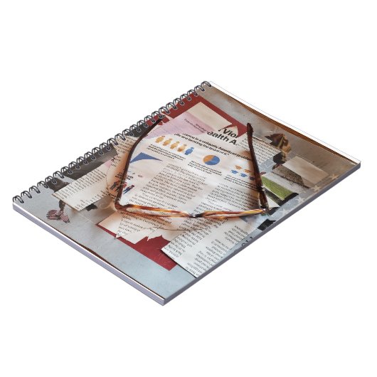 In het nieuws Spiral Photo Notitieboek (Linkerzijde)