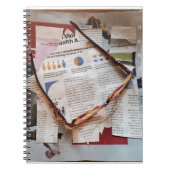 In het nieuws Spiral Photo Notitieboek (Voorkant)