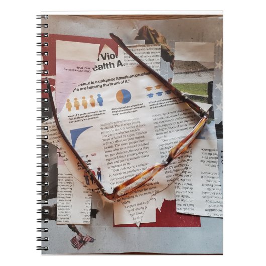 In het nieuws Spiral Photo Notitieboek (Voorkant)