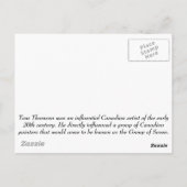 In het Noorden Briefkaart (Achterkant)