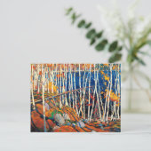 In het Noordland, mooie kunst van Tom Thomson, Briefkaart (Staand voorkant)