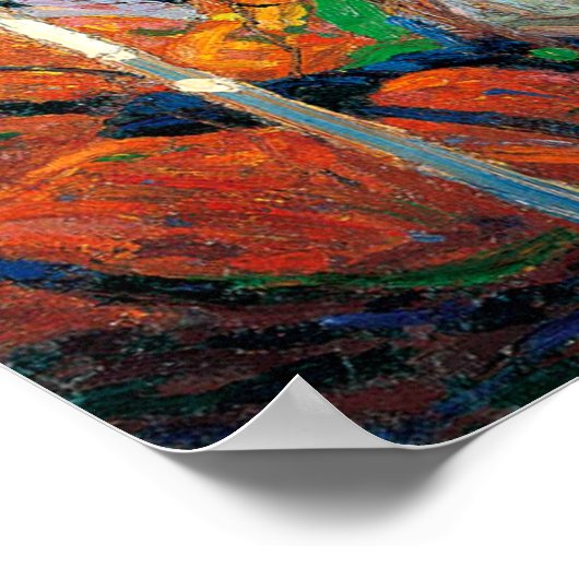 In het Noordland, mooie kunst van Tom Thomson, Poster (Hoek)