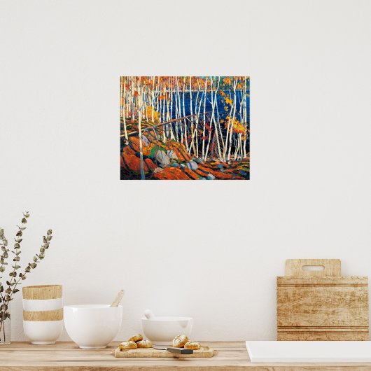 In het Noordland, mooie kunst van Tom Thomson, Poster (Keuken)