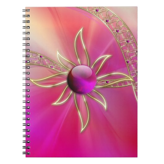 In het Notitieboek Radiant Splendor (Voorkant)