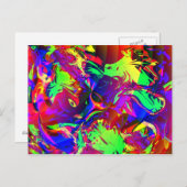 In het Oerwoud, het machtige Oerwoud Briefkaart (Voorkant / Achterkant)