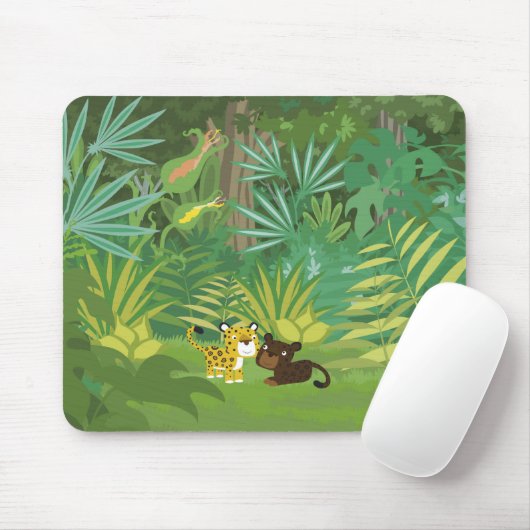 In het Oerwoud mousepad Muismat (Met muis)