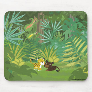 In het Oerwoud mousepad Muismat