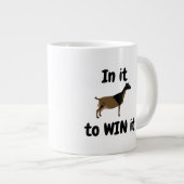 In het om het te winnen - Nigeriaanse Dwarf Dairy  Grote Koffiekop (Voorkant rechts)