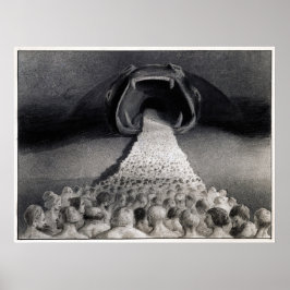 In het Onbekende 1901 Poster