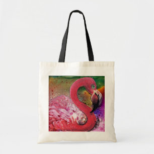 IN HET ontwerp van de flamingo van de PINK zak do Tote Bag