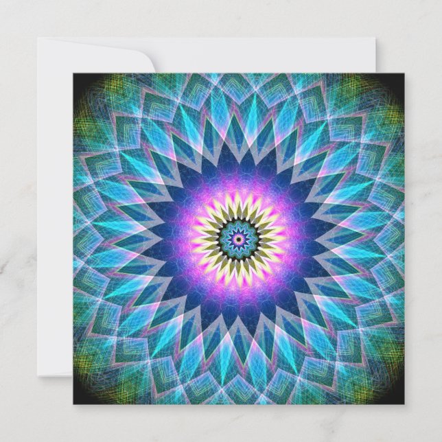 In het oog van de Ster mandala (Voorkant)