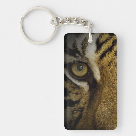 In het oog van een tijger sleutelhanger (Voorkant)