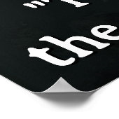 In het oog van het Storm - Onwankelbaar Poster (Hoek)