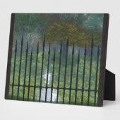 In het oude Forest Photo Plaque Fotoplaat (Zijkant)