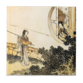 In het oude Japan Tegeltje (Voorkant)