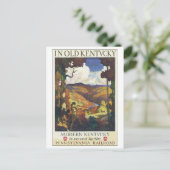 In het Oude Kentucky Pennsylvania Railroad Briefkaart (Staand voorkant)