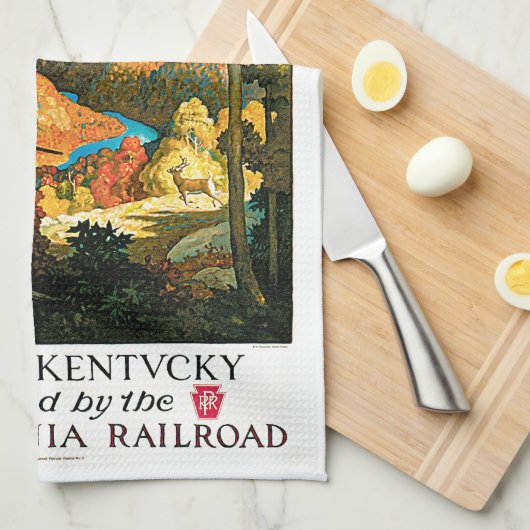 In het Oude Kentucky Theedoek (Quarter Fold)