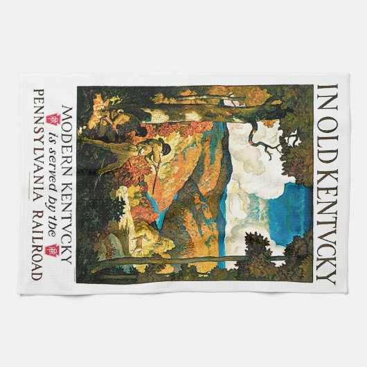 In het Oude Kentucky Theedoek (Horizontaal)