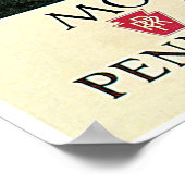 In het Oude Kentucky Vintage Travel Advertisement Poster (Hoek)