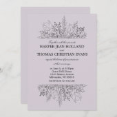  in het Paars Kaart (Voorkant / Achterkant)