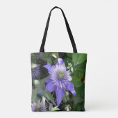 in het Paars... Tote Bag (Achterkant)