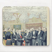 In het paleis Elysee, de Ceremonial Transfer Muismat (Voorkant)