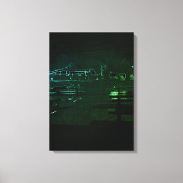 In het park canvas afdruk