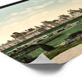 In het park Fontainebleau Palace, Frankrijk  Poster (Hoek)