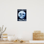 In het Poster van het theater van de blauwe maan (Keuken)