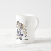 In het Restroom Porselein Kop (Voorkant rechts)